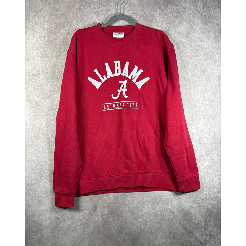 Alabama Crimson Tide Champion Sweatshirt Mens Large Red NCAA Pullover Graphic